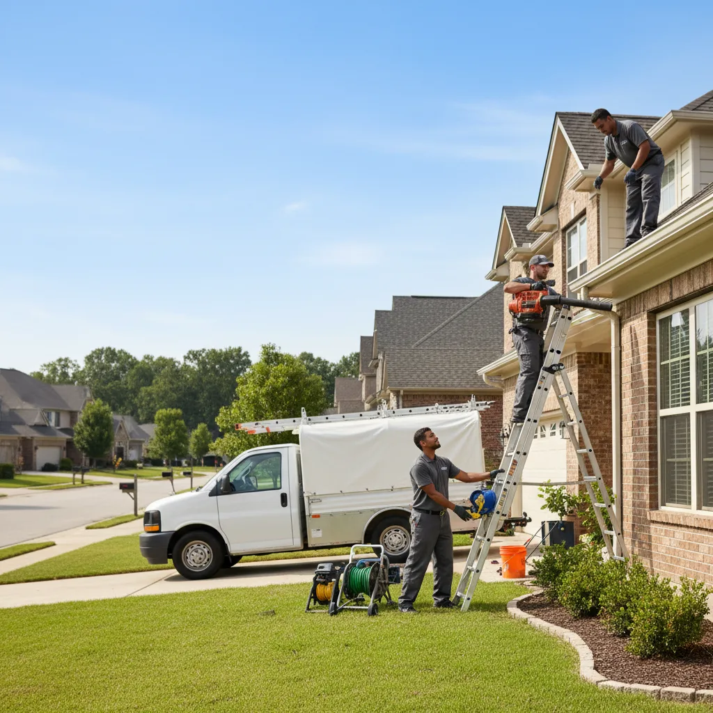 Home Gutter Service in Hodge, LA near me